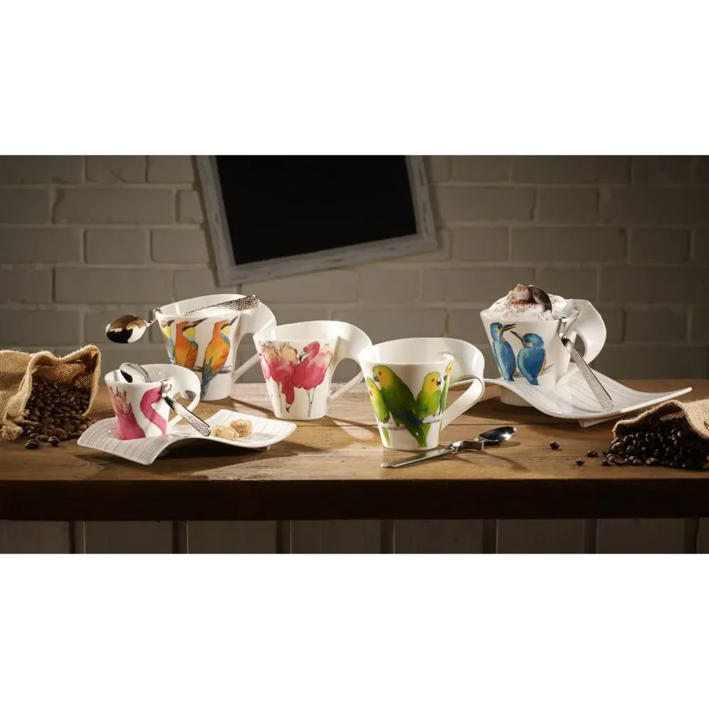 Villeroy & Boch NewWave Caffè Flamingo Mugg (presentförpackning) 24 cl