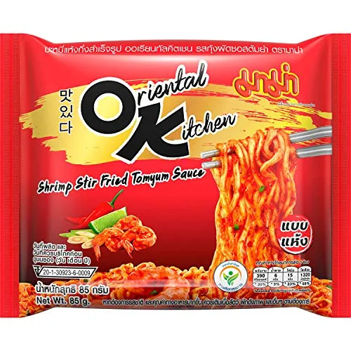 oriental kitchen Mama nudlar shrimp stir fried