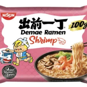 Räkor Snabbnudlar 100g, Nissin