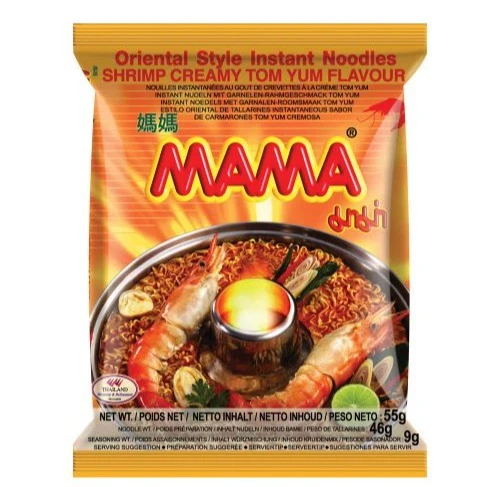 Tom yum Snabbnudlar 60g, Mama
