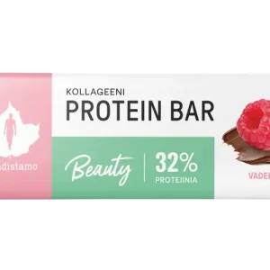 Kollagen-proteinbar, hallon, 30 g