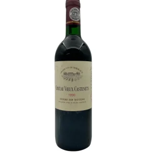 Bordeaux 1990 Chateau Vieux Castenets