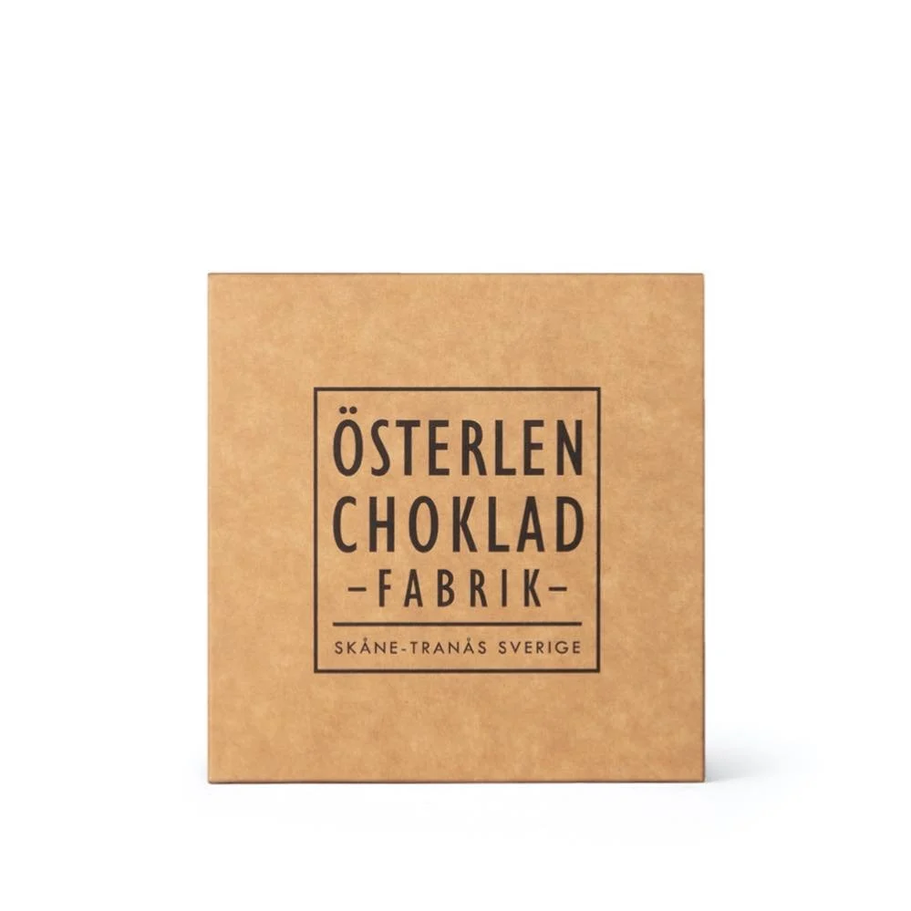 Chokladbars med mjuk kola och pekannötter I Tre kolastänger i presentask.