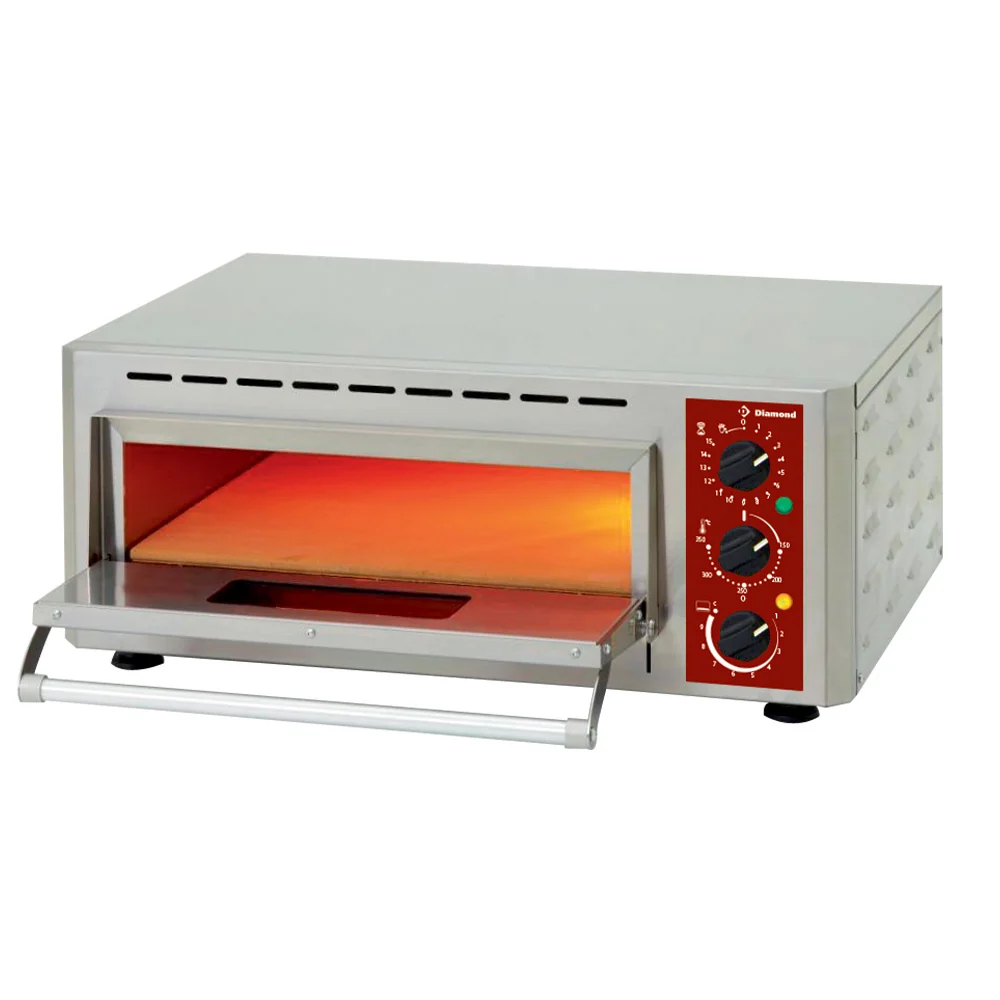 Elektrisk pizzaugn, kammare (3 kW) 430x430xh100 mm
