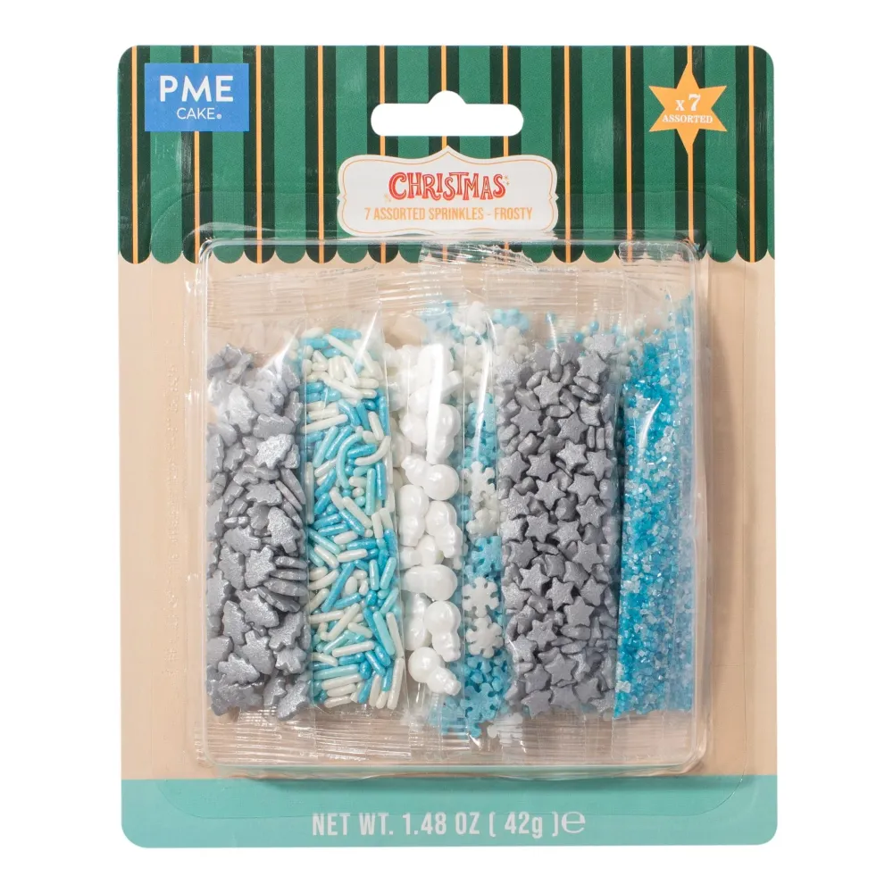 Set/7 Strössel Assorterade – Vinter 42g