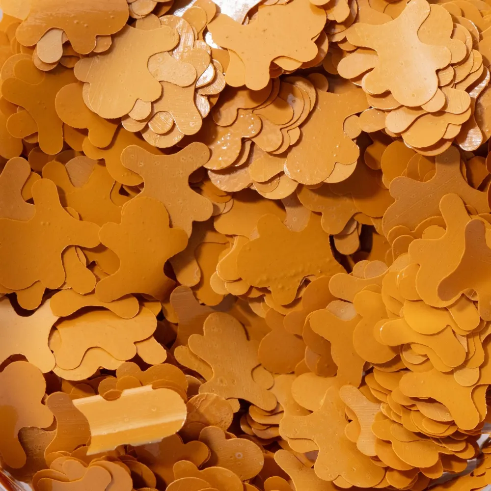 Ätbart paljetter - Pepparkaksgubbe
