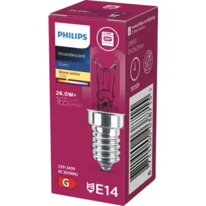 App 26W E14 230-240V T25 ugnslampa