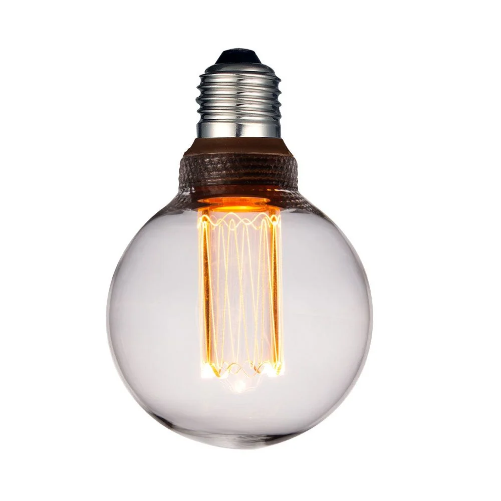 Halo Design Colors LED Mini Globe 3-dim Flash White Light