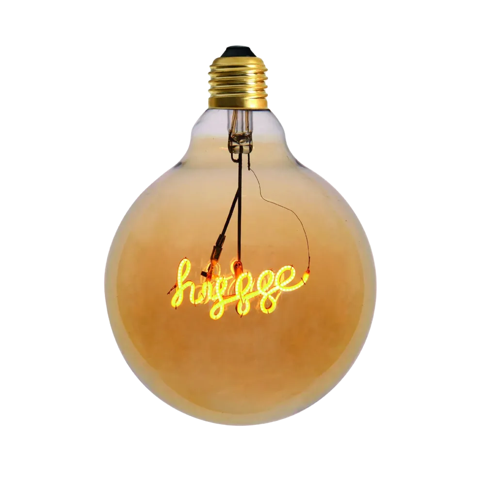 Halo Design Färger Hygge Dekorativ glödlampa