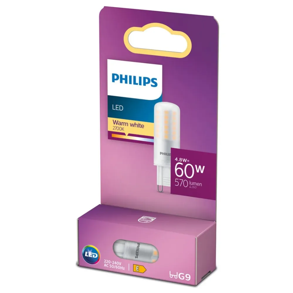 Lampa LED G9 4,8W(60W) ND - Philips