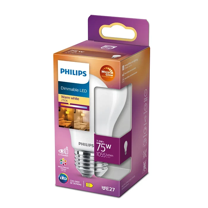 LED klassisk 75W A60 E27 FR WGD