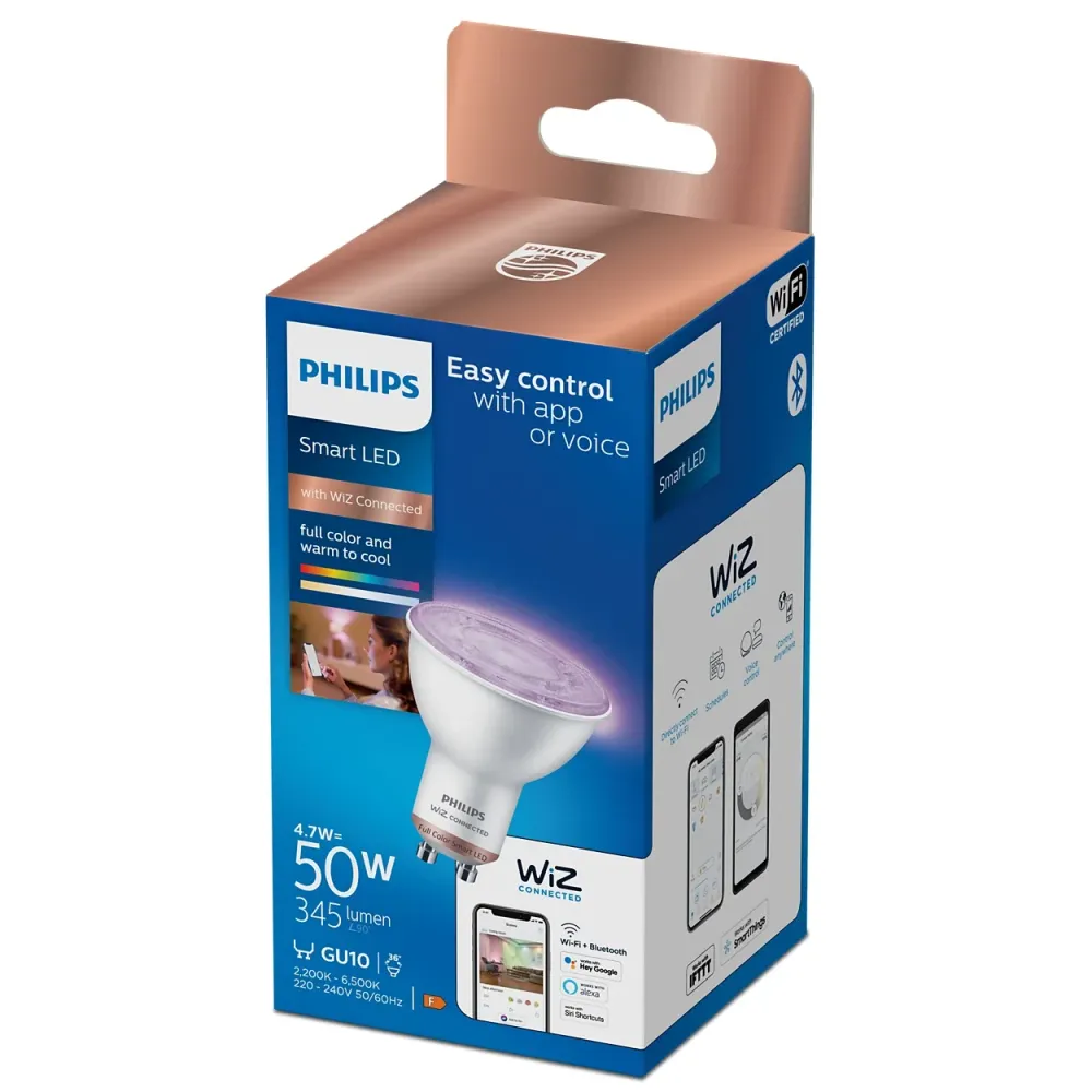 Smart Full fave LED-spot GU10 W50