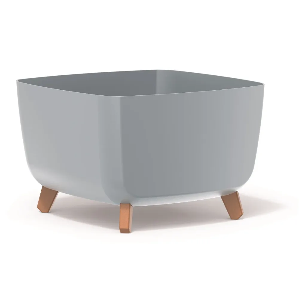 Prosperplast Gracia Square Blomkruka DGQL400-443U Med Ben Och Insats