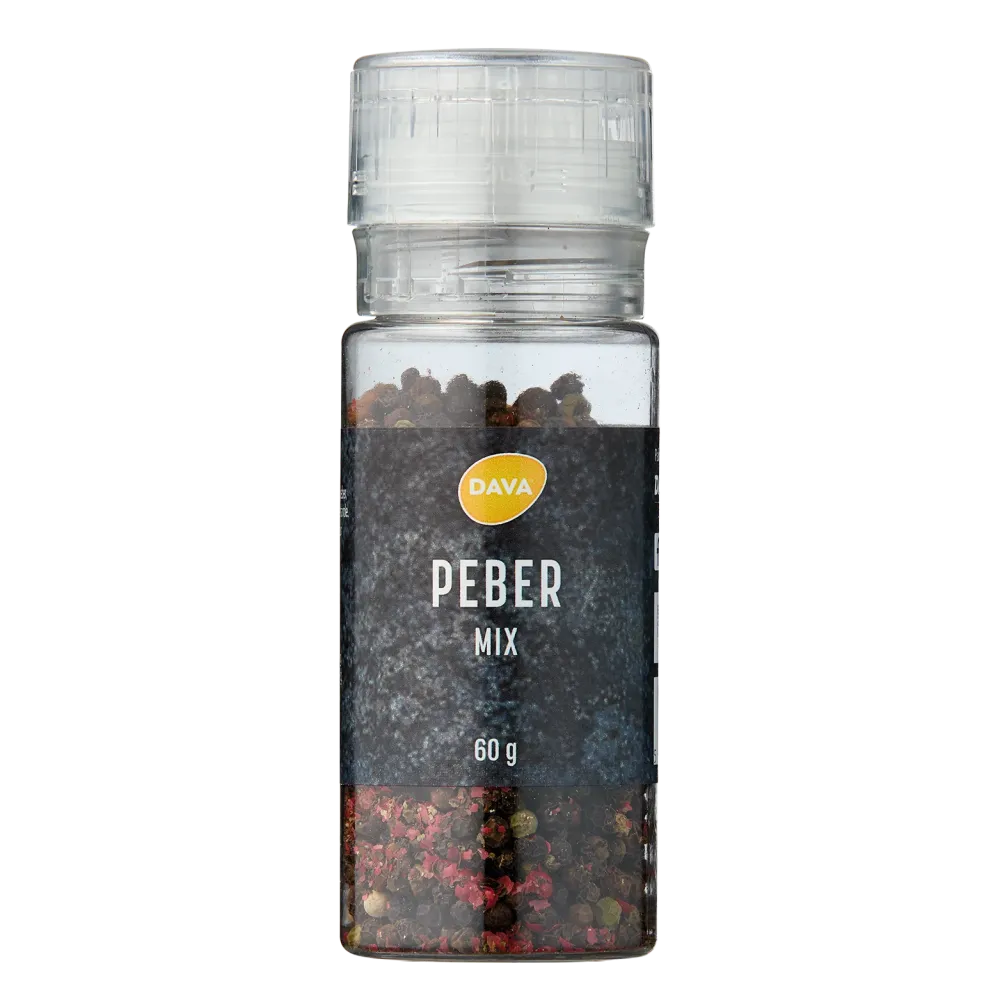 DAVA pepparmix 60 g, kvarn