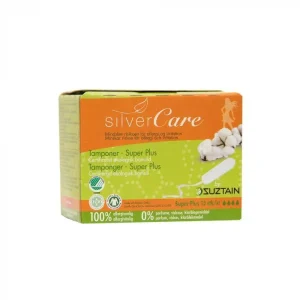 Silvercare Ekologiska Tamponger - Super Plus, 15 st