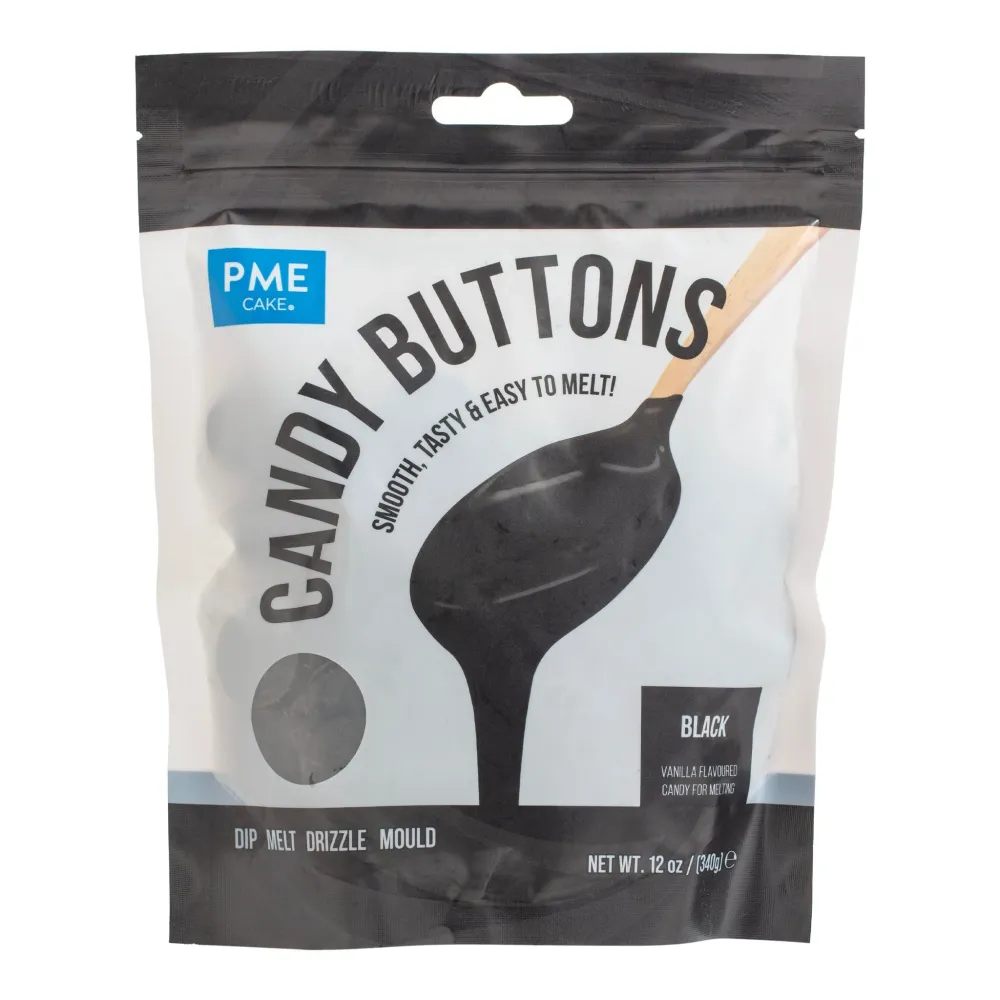 Candy Buttons - Melts Noir 340g