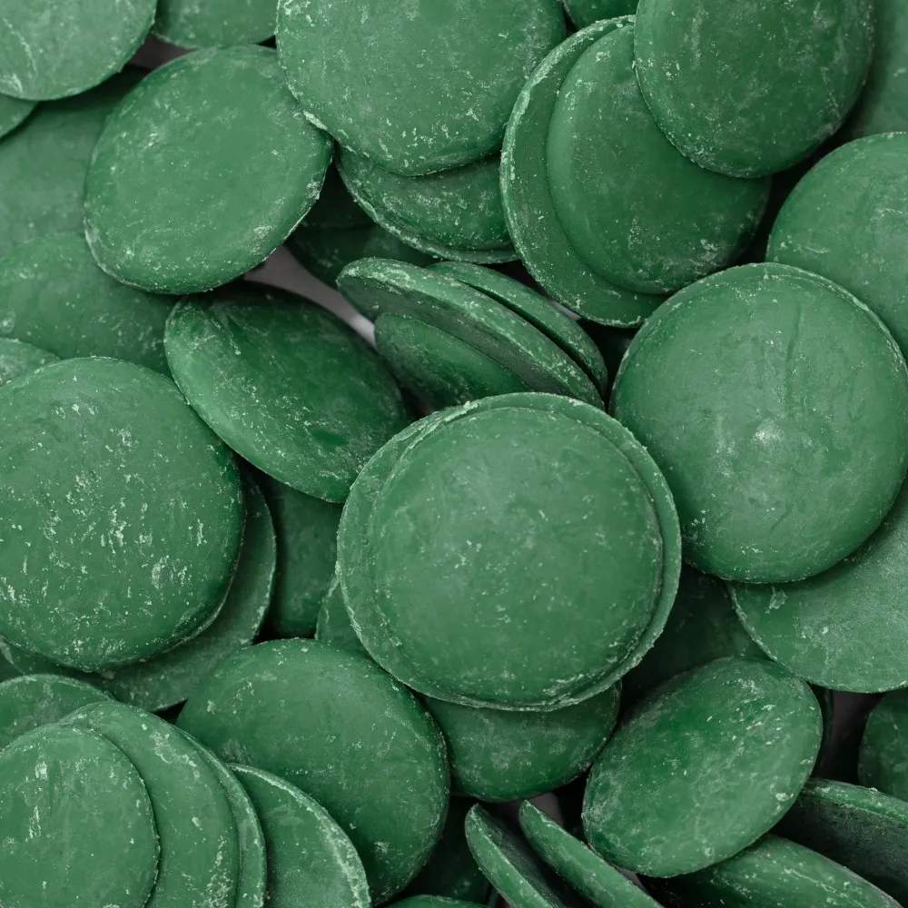 Candy Buttons - Smälter Grön 340g