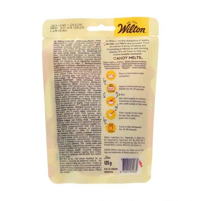 Candy Melts® Wilton 125g – Röd