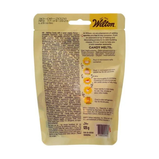 Candy Melts® Wilton 125g – Gul