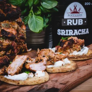 Poppamies Sriracha Rub