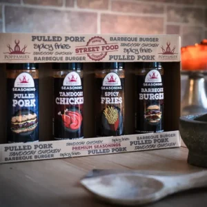 Poppamies Street Food Kryddor 4-pack