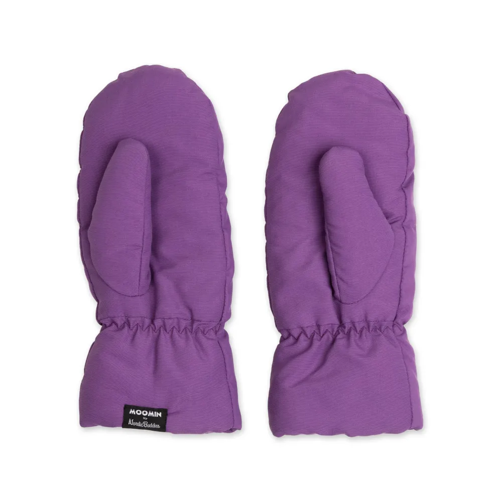 Moomintroll Puffer Mittens Adult - Violet Formal Dining