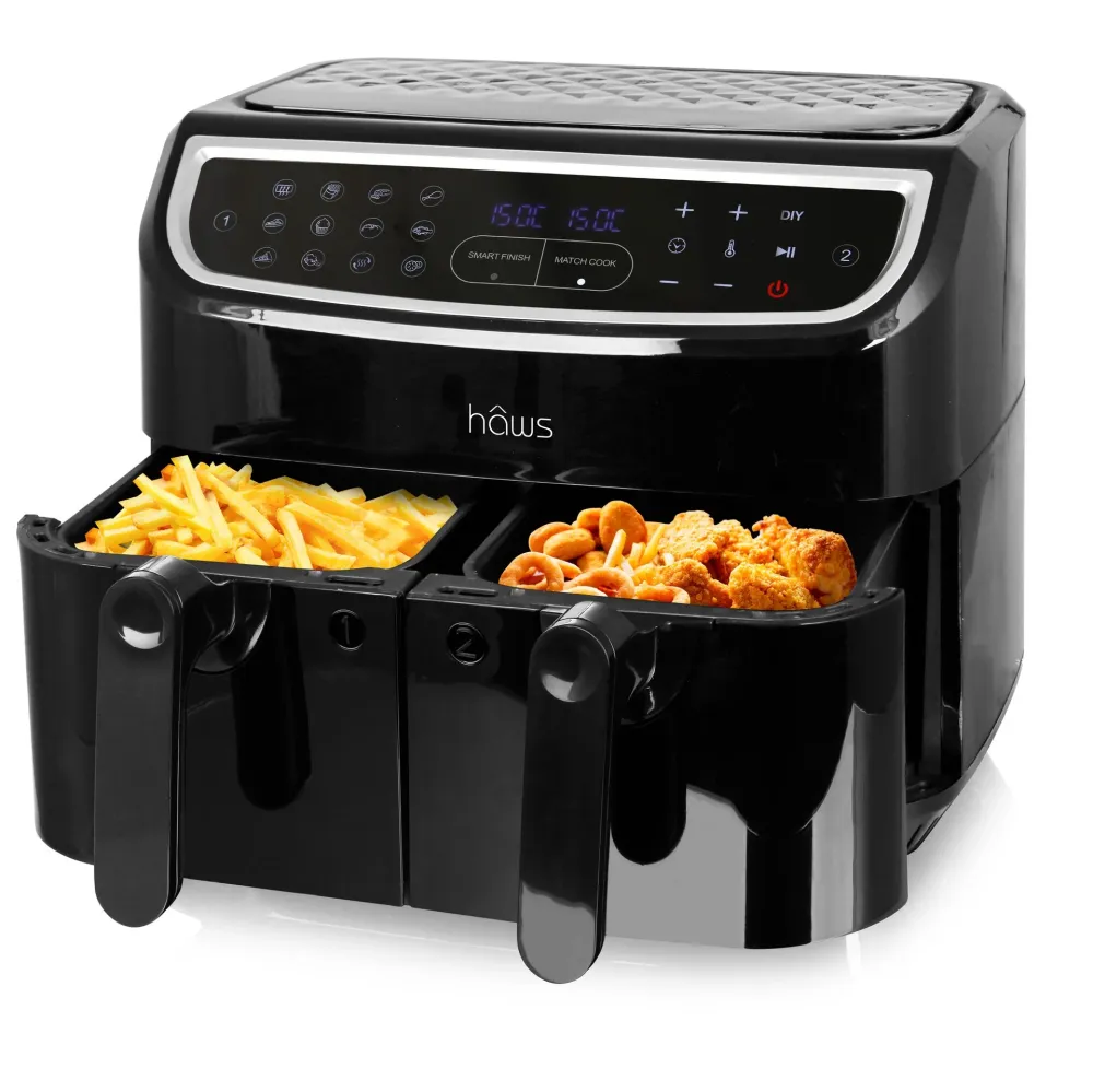 Airfryer FunNordic Hâws AFRY30900 Sejerø 2.0 Paired airfryer 2 × 4,5 L 2400 W PFAS-fri beläggning