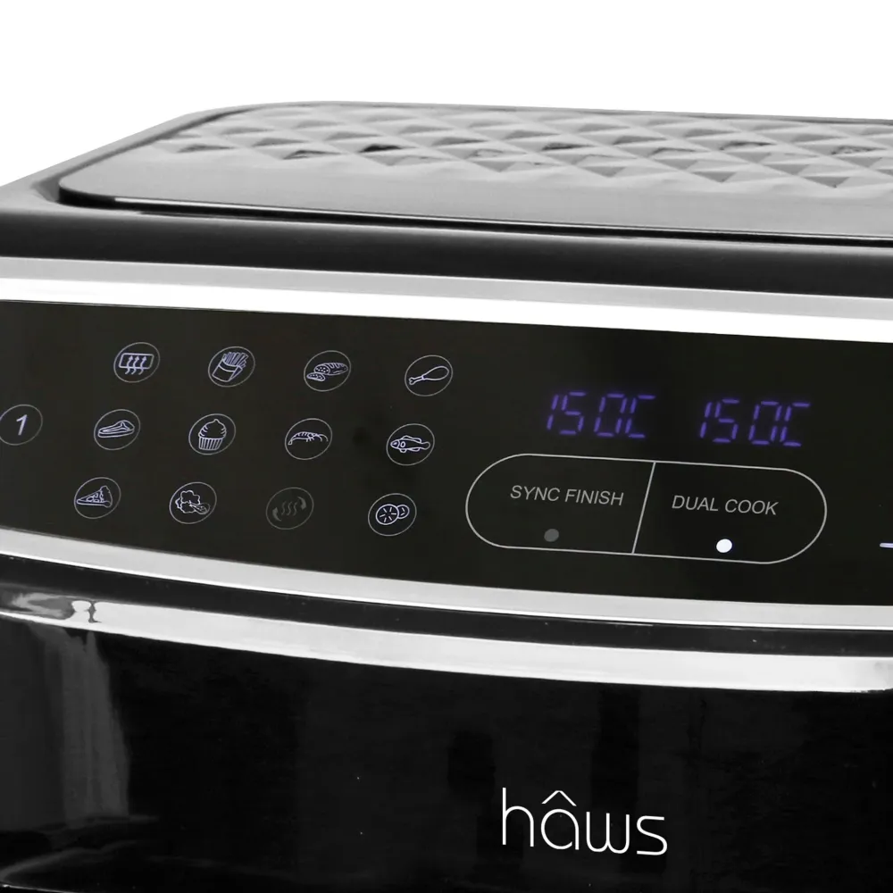 Airfryer FunNordic Hâws AFRY30900 Sejerø 2.0 Paired airfryer 2 × 4,5 L 2400 W PFAS-fri beläggning