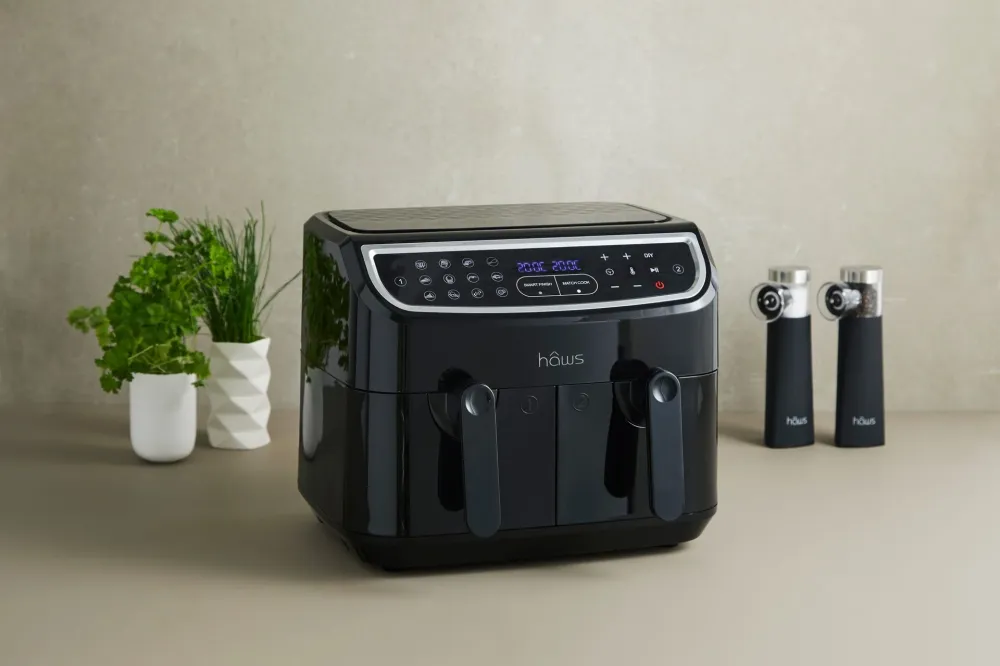 Airfryer FunNordic Hâws AFRY30900 Sejerø 2.0 Paired airfryer 2 × 4,5 L 2400 W PFAS-fri beläggning