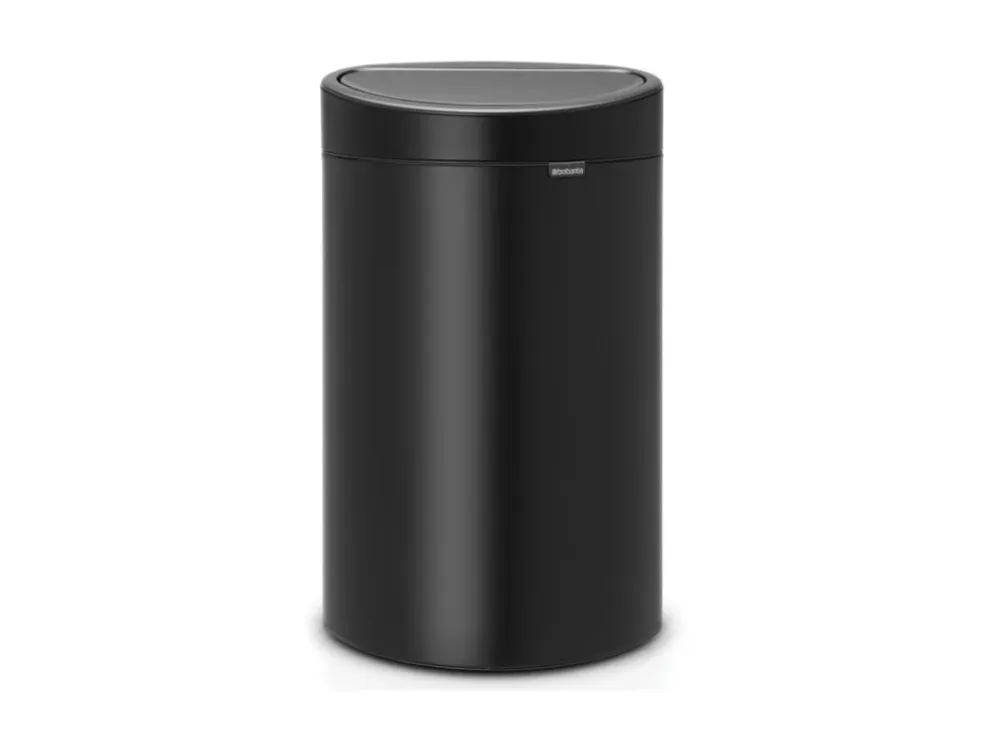 Brabantia Soptunna med trycklock TOUCH BIN NY 40 l, matt midnight