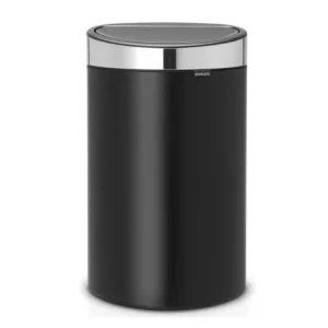 Brabantia Soptunna med trycklock TOUCH BIN NY 40 l, matt midnight med matt lock