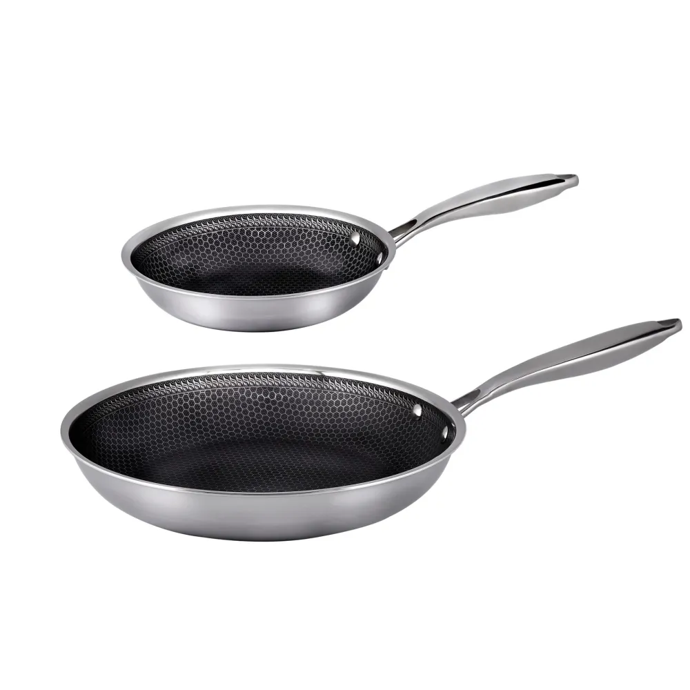 Stekpanneset FunNordic Hâws Santo 20 + 28 cm, hybridbeläggning