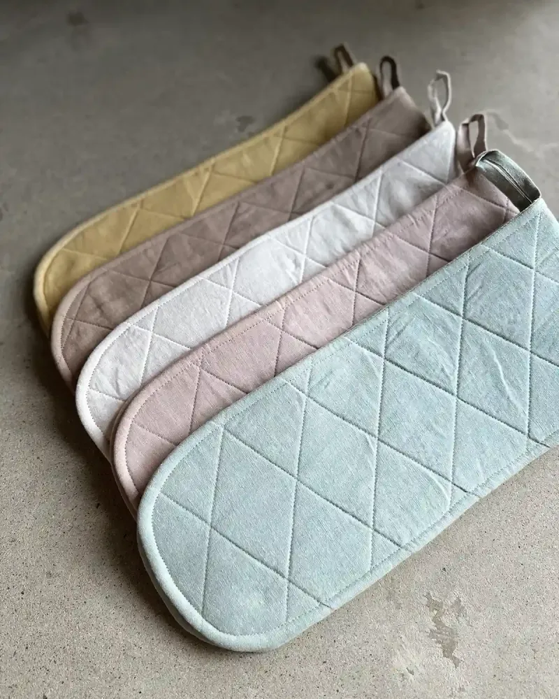 Tvilling grytvante (Dusty Rose) | Amour Linen