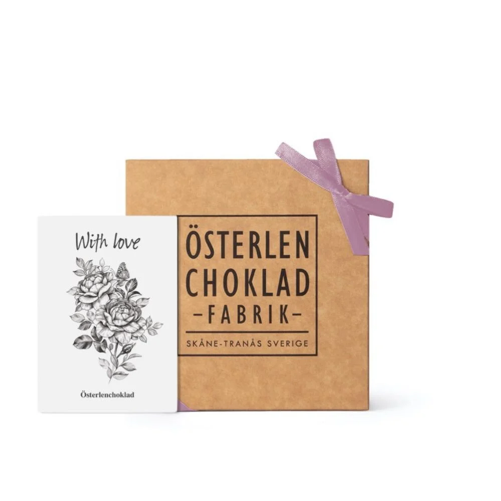 Alla hjärtans dag presentask med fin choklad I 12 praliner