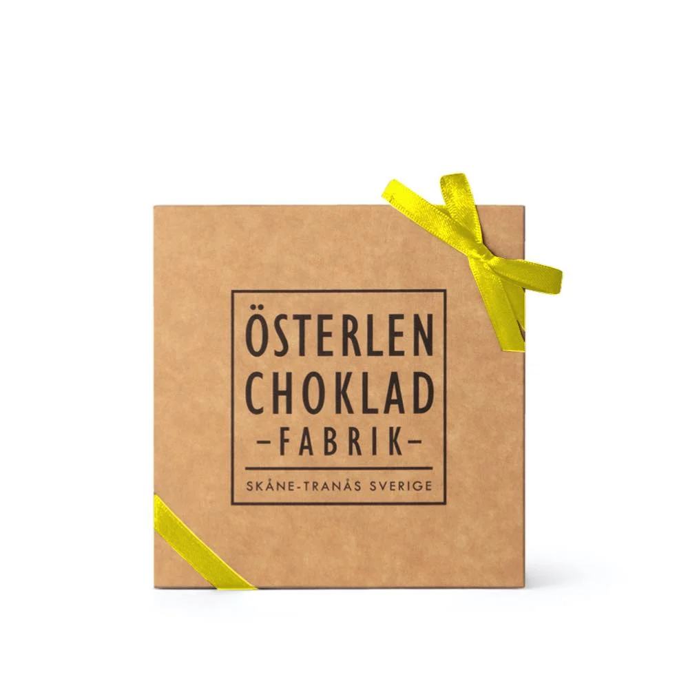 Påskpraliner presentask med fin choklad I 12 praliner