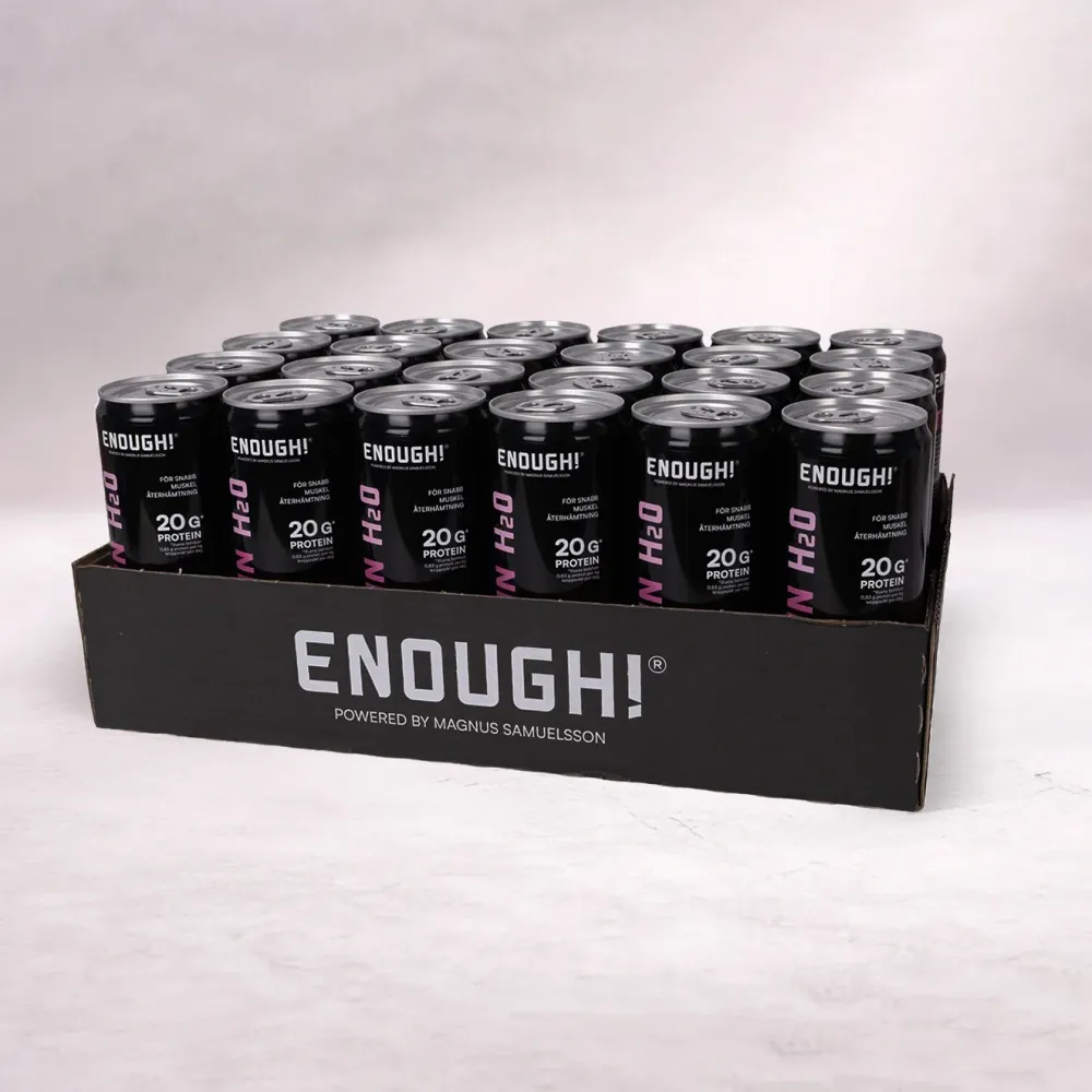 Enough Proteinvatten Skogsbär 24-pack