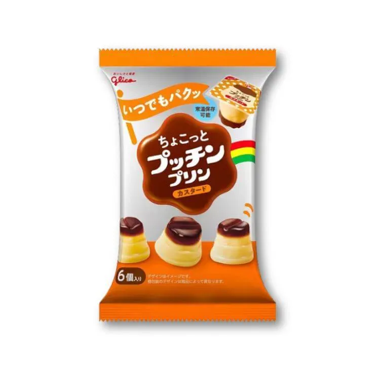 Glico Chokkotto Pucchin Pudding – Vaniljkräm