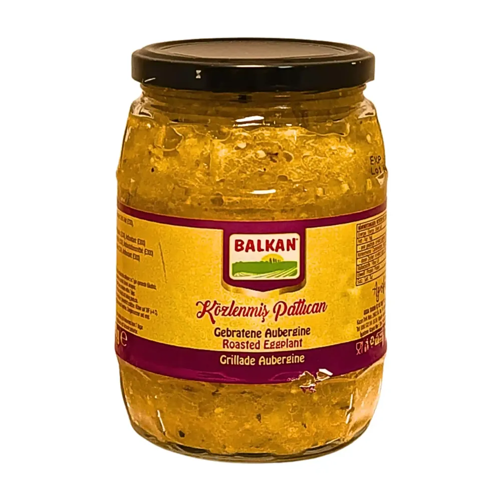 Balkan Grillade Auberginer 720g – Rökig smak och mjuk konsistens