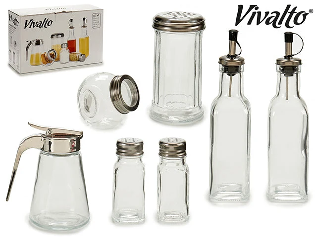 Vivalto - Serveringsset I Glas 7 Delar