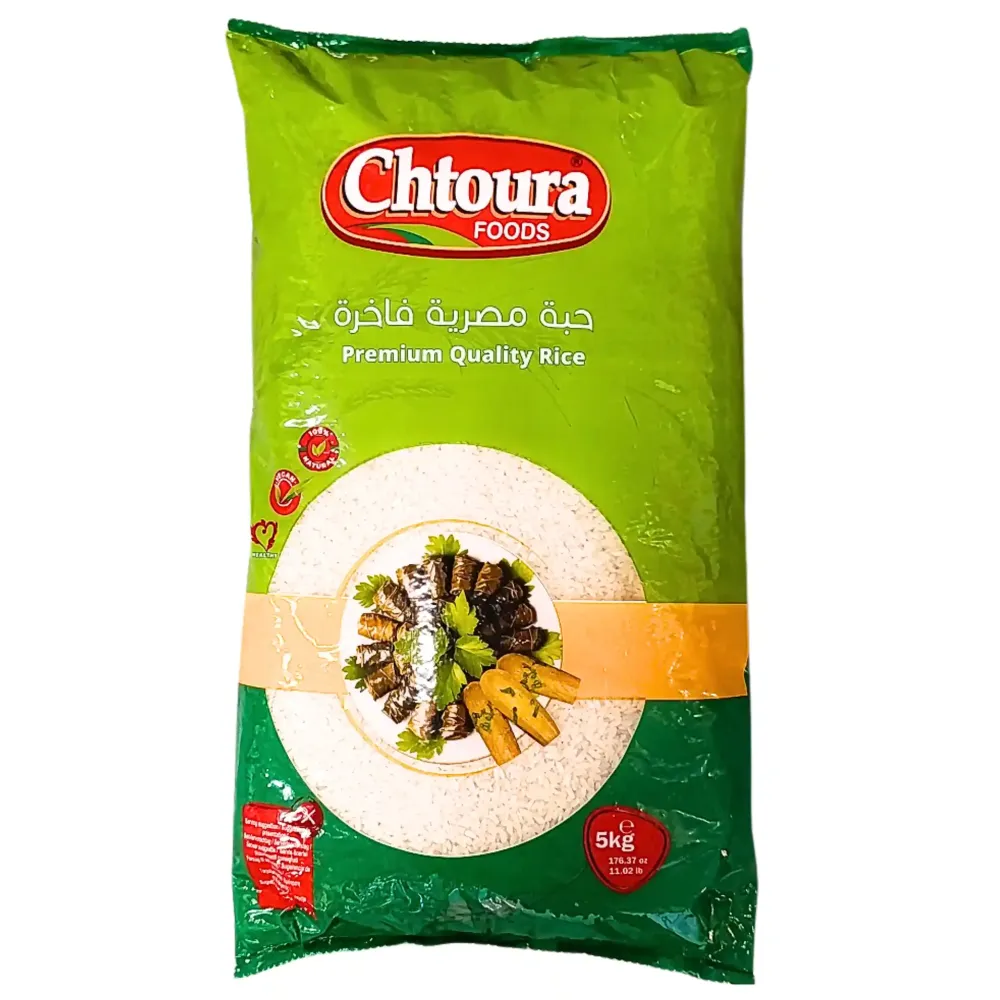 Chtoura Foods Ris Rund 5kg – Kvalitetsris för matlagning & vardagsrätter