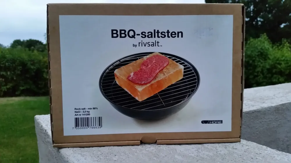 BBQ saltsten Rivsalt