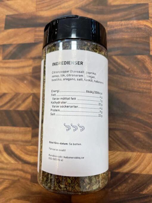 Seafood Rub XL