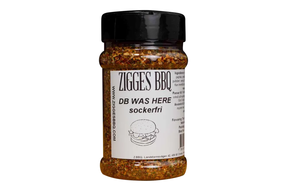 Zigges BBQ DB Was Here Ströare 200g