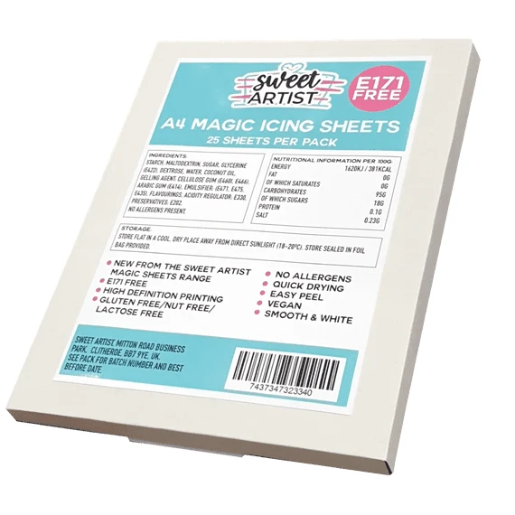 25 ark fondant A4