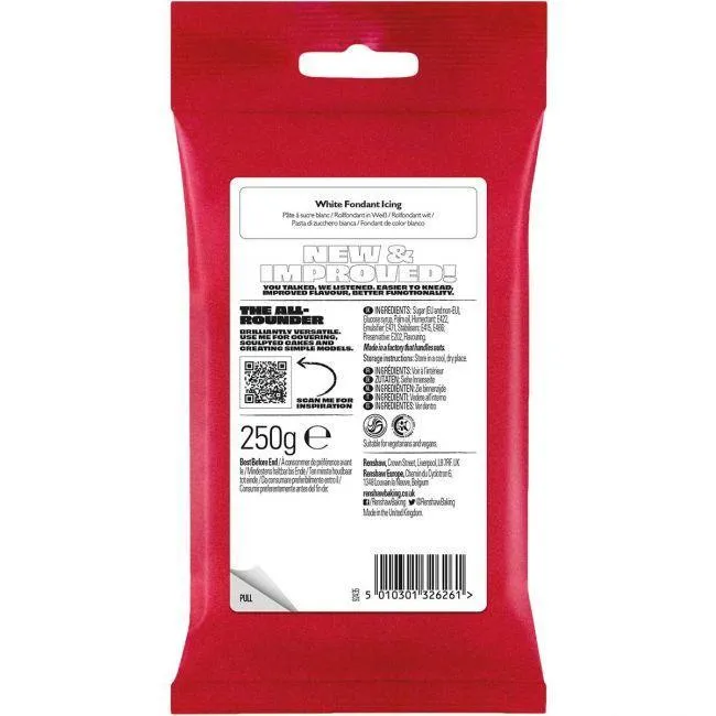 Renshaw Extra Sockerpasta 250g Vit
