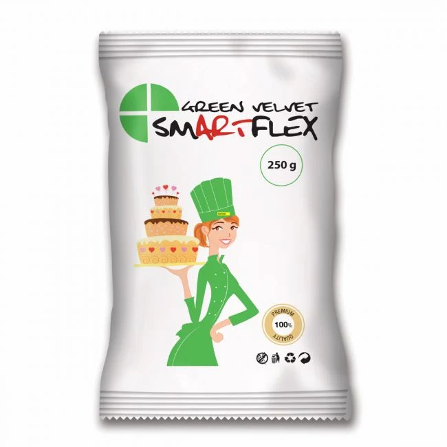 Sockerpasta - Grön 250g