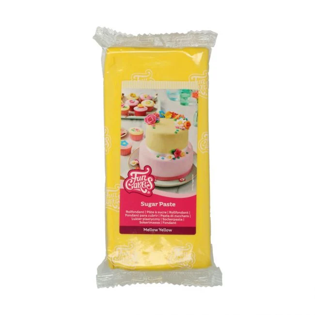 Sockerpasta - Gul 1kg