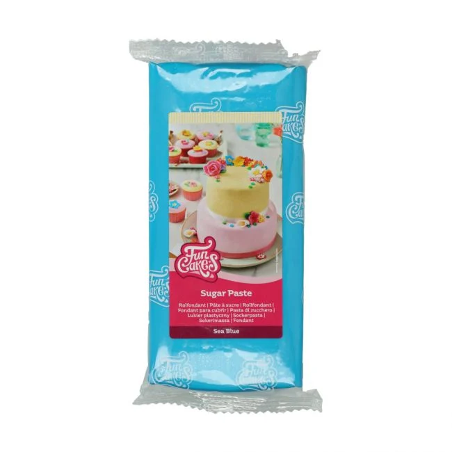 Sockerpasta - Havsblå 1kg
