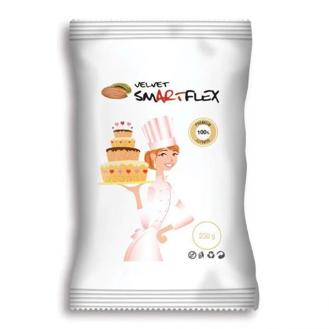 Sockerpasta Mandel - Vit 250g