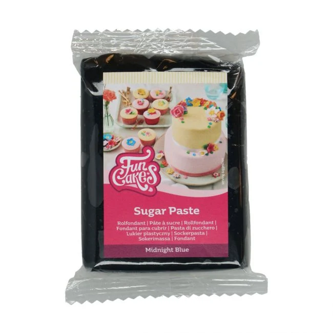 Sockerpasta - Midnattsblå 250 g